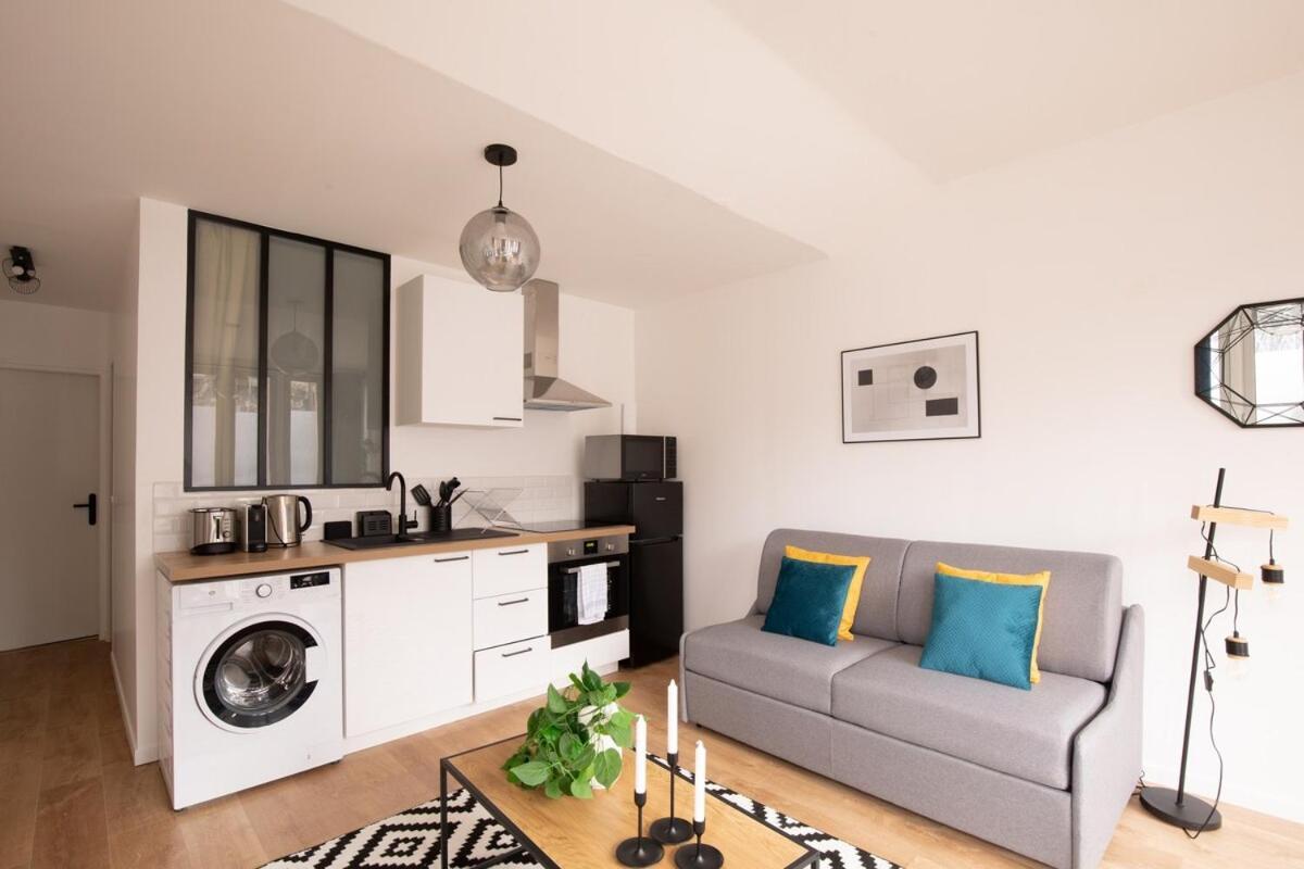 Appartement Lumineux Proche Parc De La Villette Париж Екстериор снимка