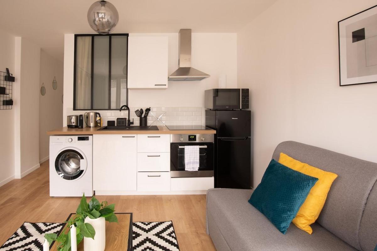 Appartement Lumineux Proche Parc De La Villette Париж Екстериор снимка